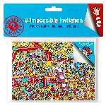 Where's Wally party supplies party invites