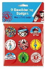 Where's Wally party supplies party  badges